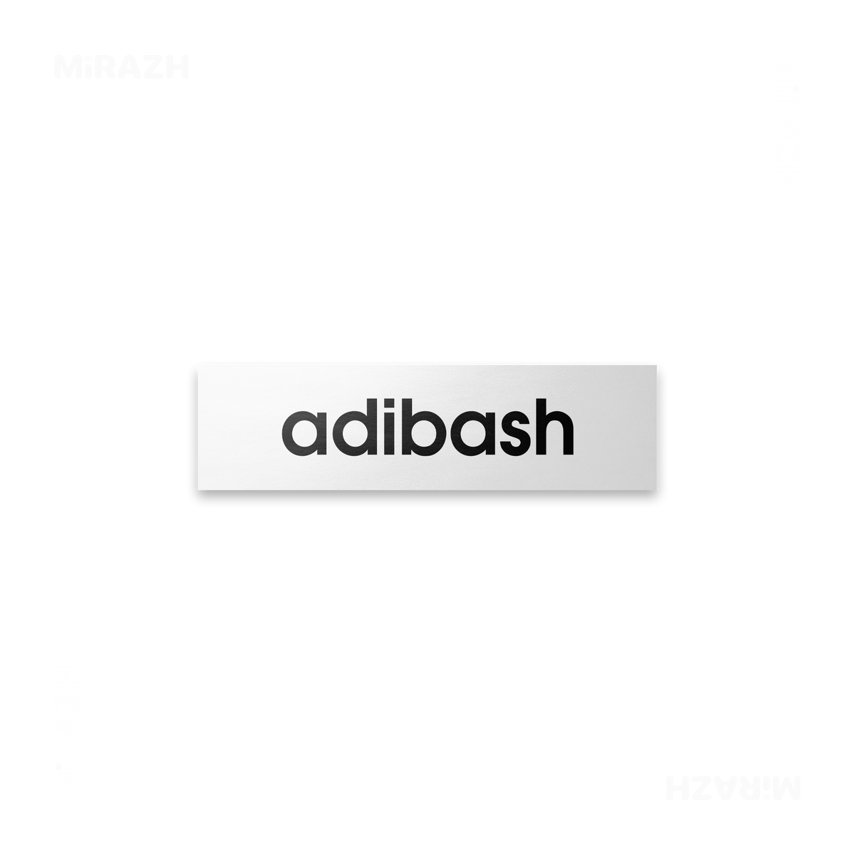 adibash Bumper Sticker 03