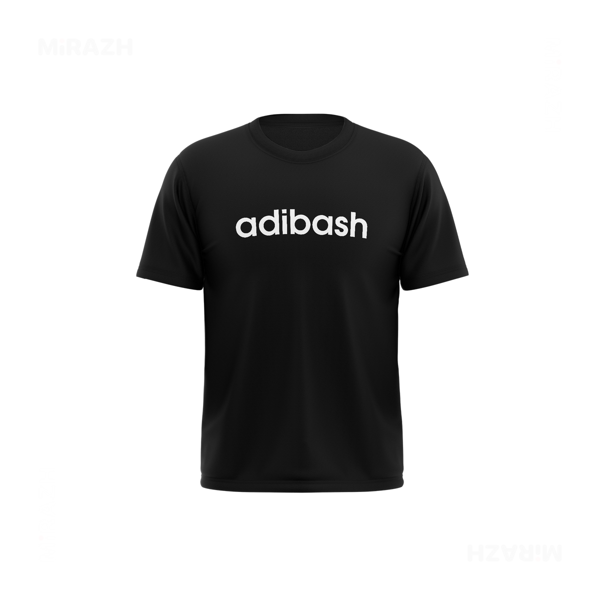 adibash Couple T Shirt 03 Black
