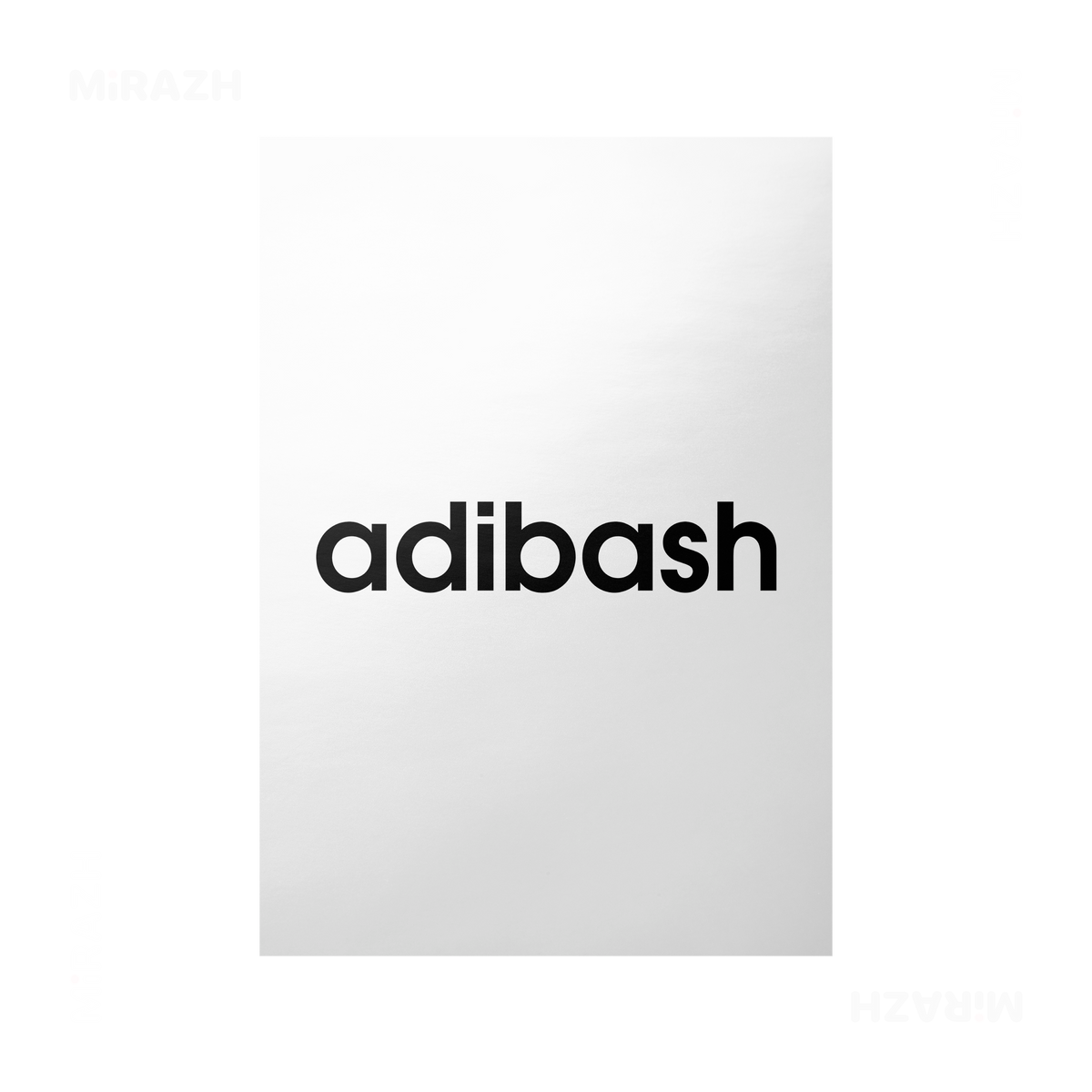 adibash Frameless Poster 01 Matte