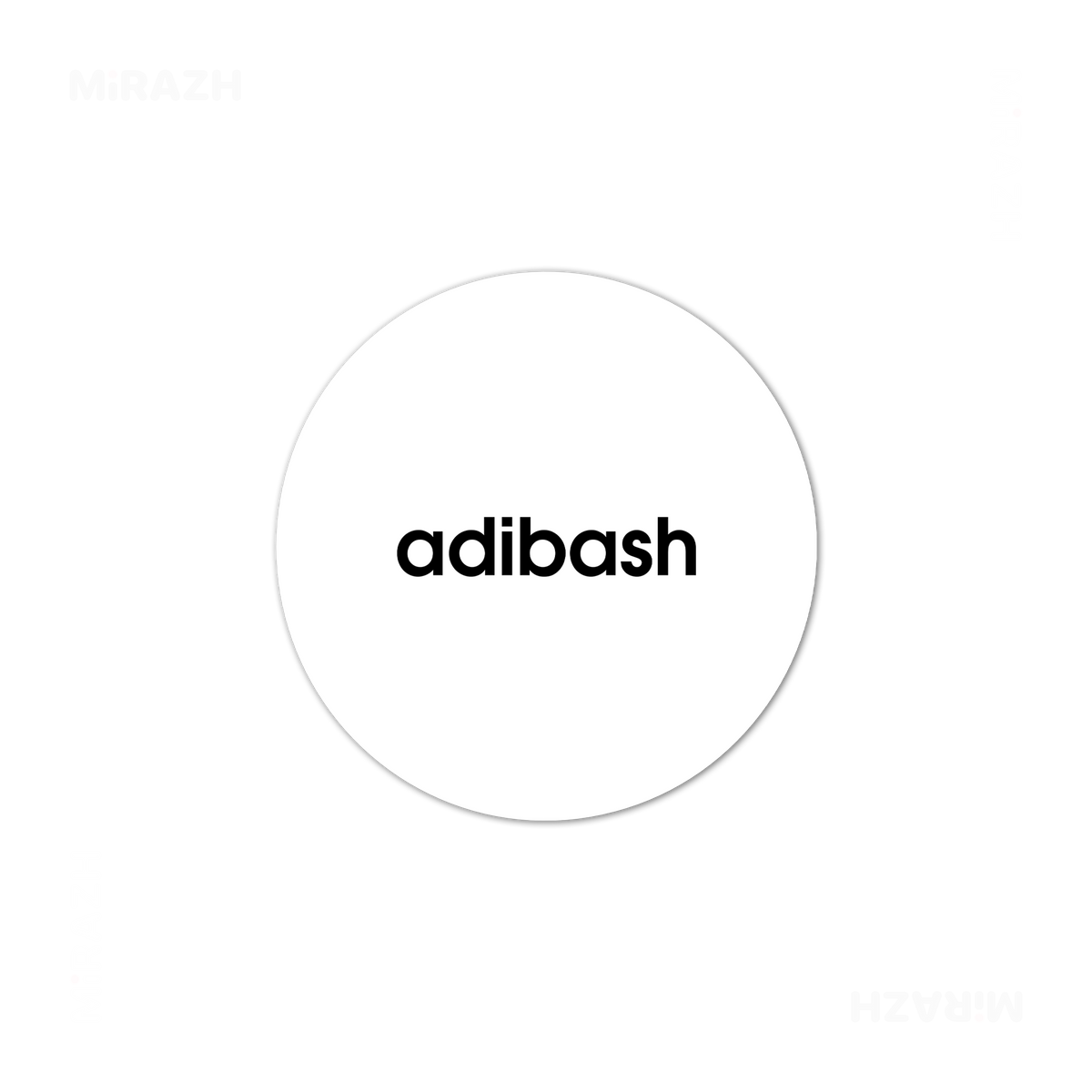 adibash High Gloss Coaster 03 Round