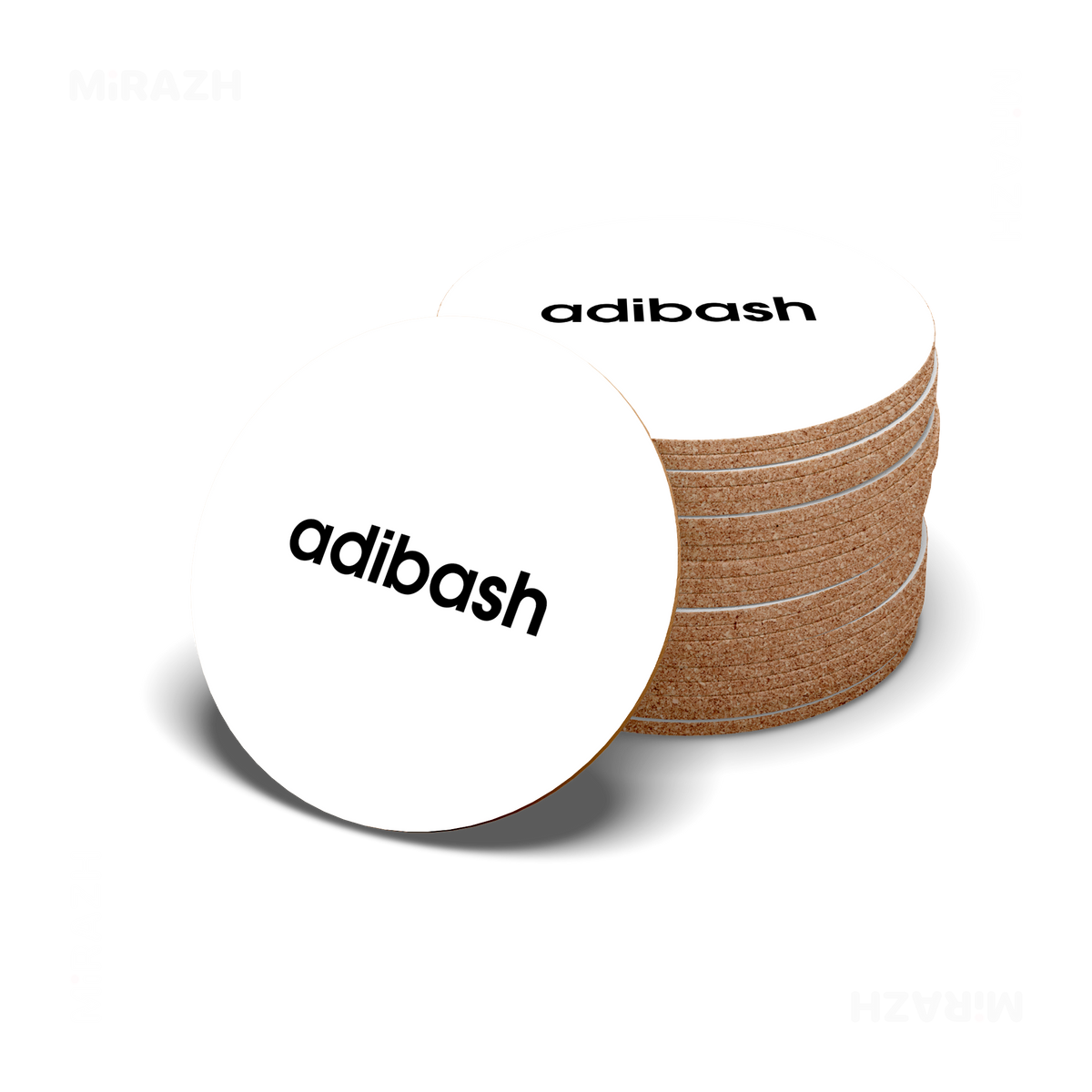 adibash High Gloss Coaster 06 Round