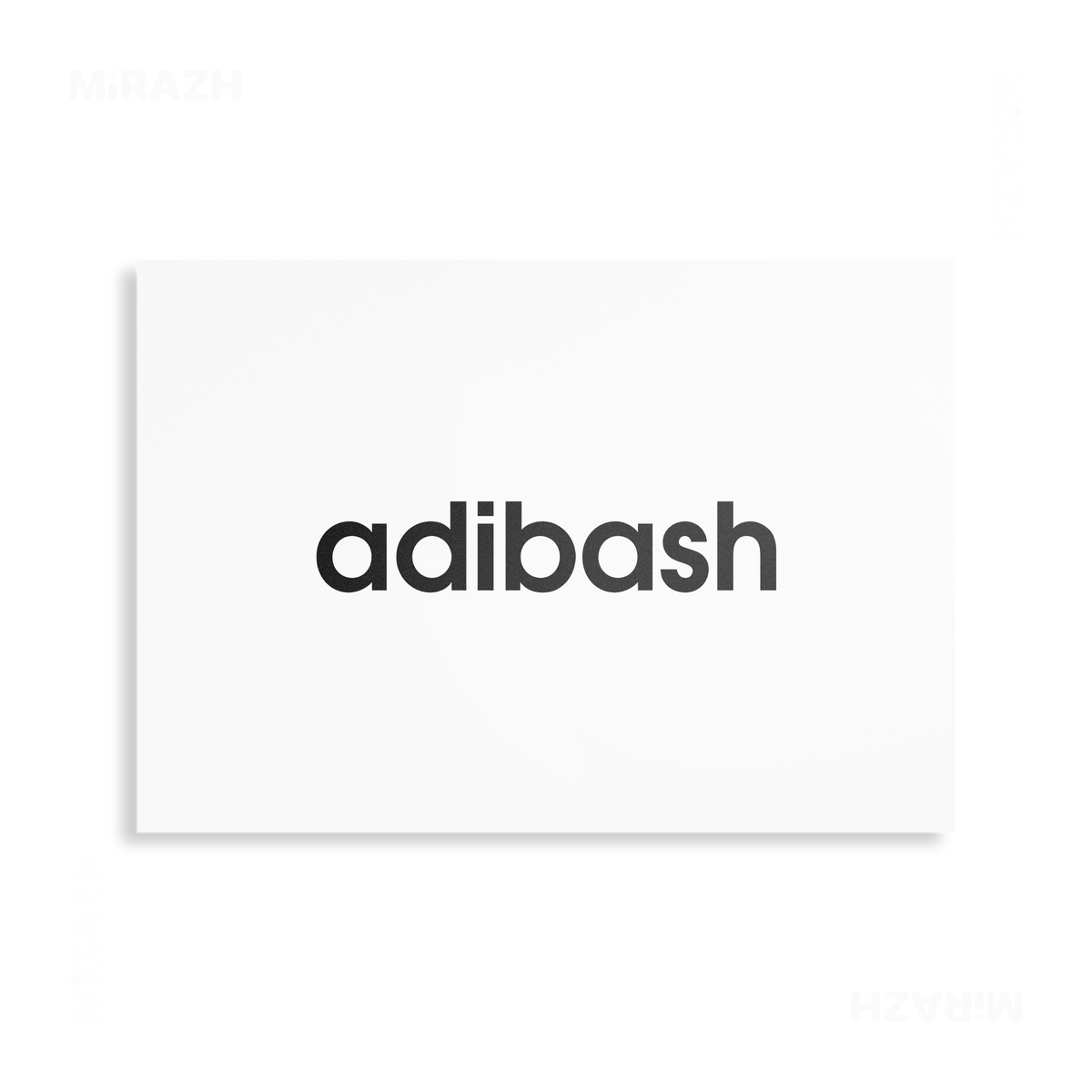 adibash Metallic Print 03 Aluminum