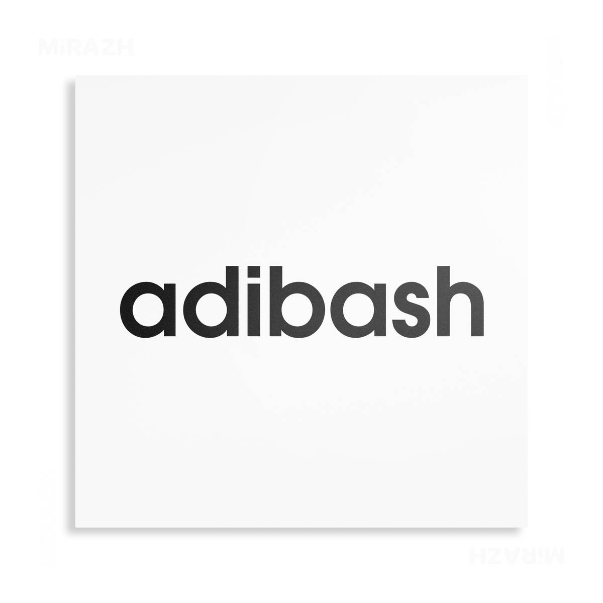 adibash Metallic Print 04 Aluminum