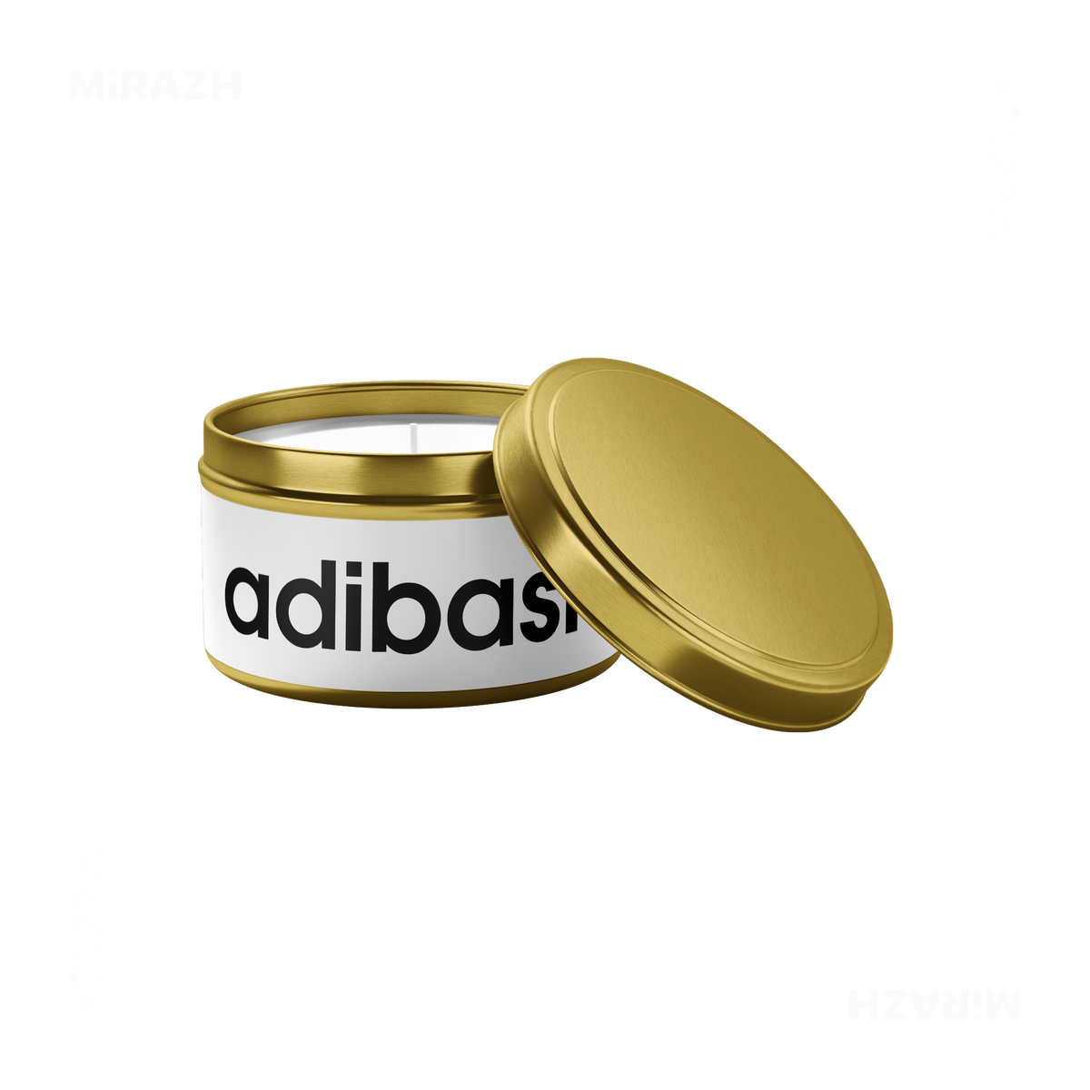 adibash Tin Candle 03 Gold