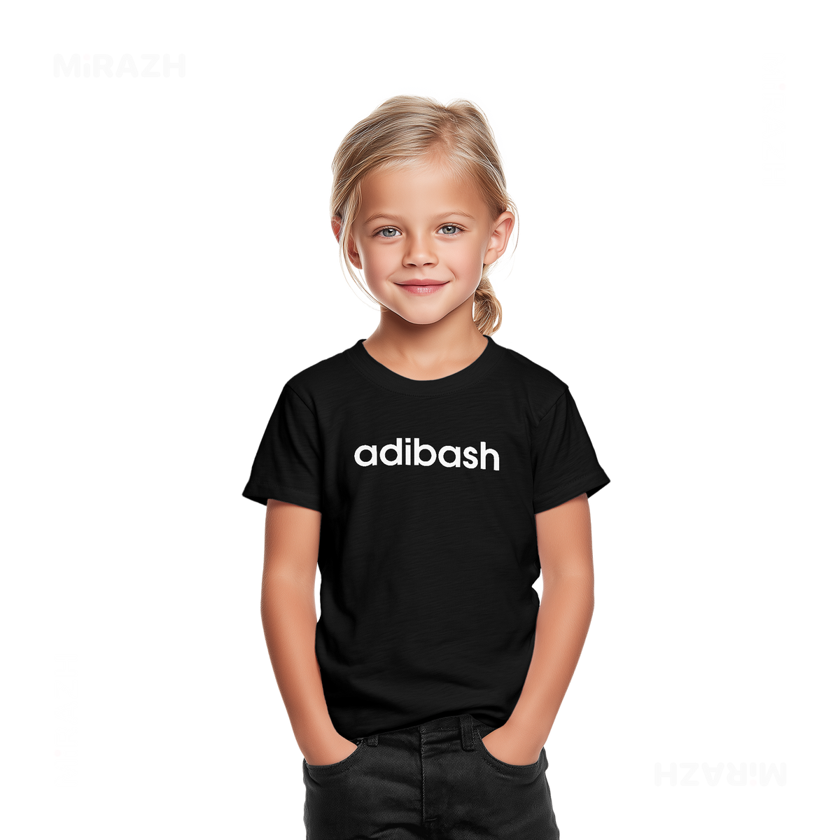 adibash Toddler T Shirt 02 Black