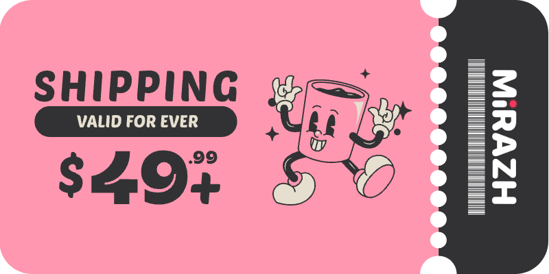 🚚 Free Shipping for Orders above $49.99!