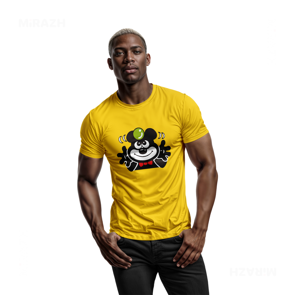 AdamsKhersiBlueberry Adult T Shirt 02 Yellow