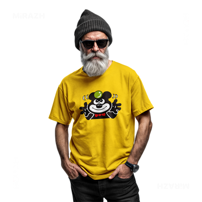 AdamsKhersiBlueberry Adult T Shirt 06 Yellow