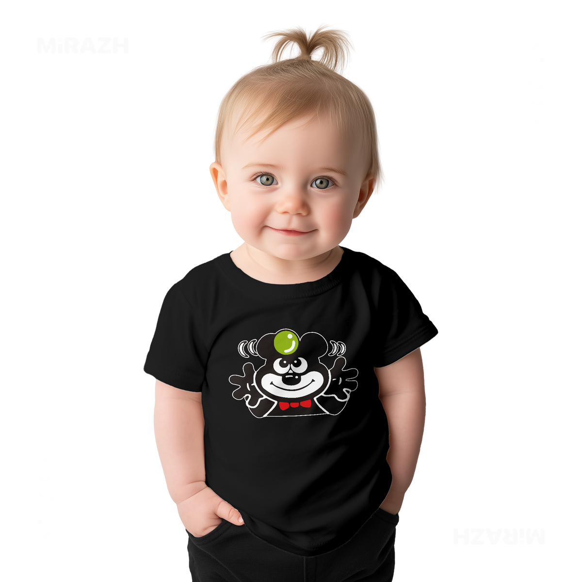 AdamsKhersiBlueberry Baby T Shirt 02 Black