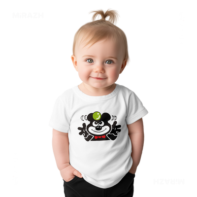 AdamsKhersiBlueberry Baby T Shirt 02 White