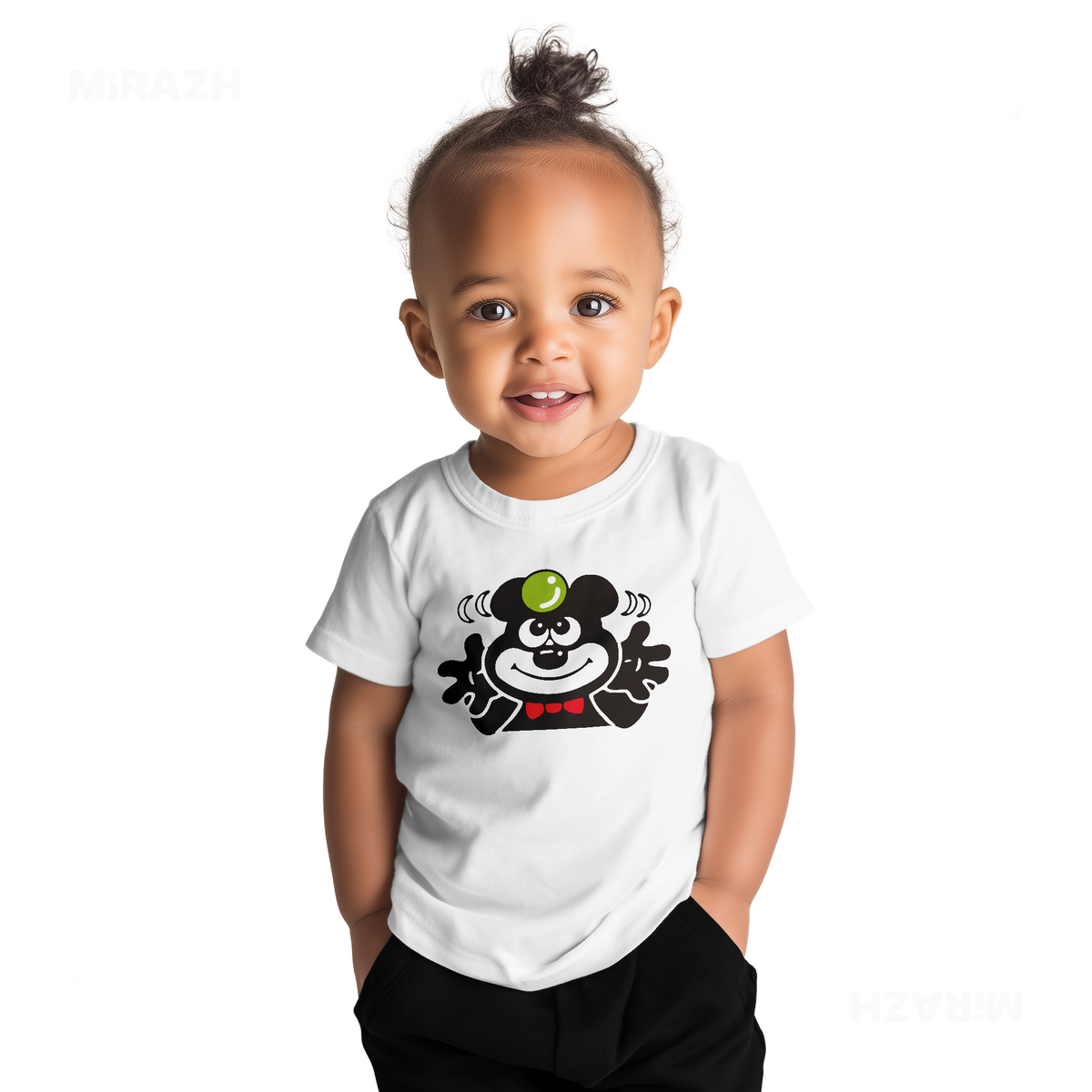 AdamsKhersiBlueberry Baby T Shirt 04 White