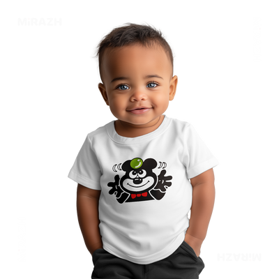 AdamsKhersiBlueberry Baby T Shirt 05 White