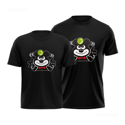 AdamsKhersiBlueberry Couple T Shirt 01 Black