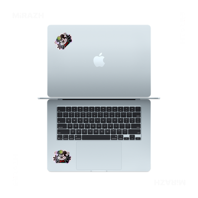 AdamsKhersiBlueberry Die Cut Holographic Sticker 05