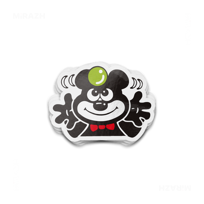 AdamsKhersiBlueberry Die Cut Outdoor Sticker 01 Clear