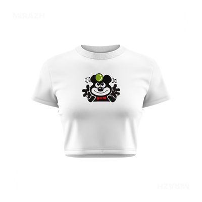 AdamsKhersiBlueberry Fitted Crop Top 01 White