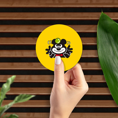 AdamsKhersiBlueberry High Gloss Coaster 02 Round
