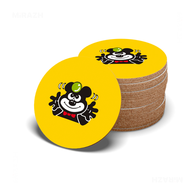 AdamsKhersiBlueberry High Gloss Coaster 06 Round