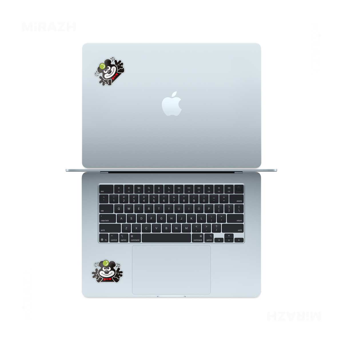 AdamsKhersiBlueberry Kiss Cut Sticker 05 Clear