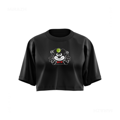 AdamsKhersiBlueberry Over Sized Crop Top 01 Black