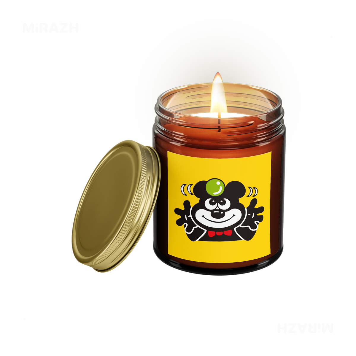 AdamsKhersiBlueberry Scented Candle 01 Amber