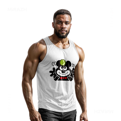 AdamsKhersiBlueberry Tank Tops 02 White