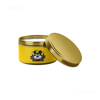 AdamsKhersiBlueberry Tin Candle 03 Gold