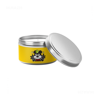 AdamsKhersiBlueberry Tin Candle 03 Silver