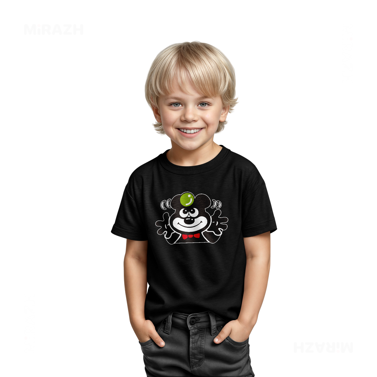 AdamsKhersiBlueberry Toddler T Shirt 03 Black