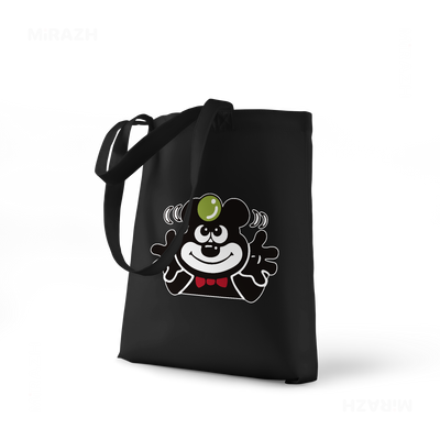 AdamsKhersiBlueberry Tote Bags 01 Black