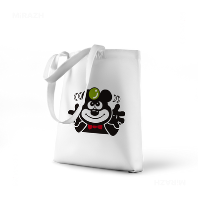 AdamsKhersiBlueberry Tote Bags 01 White