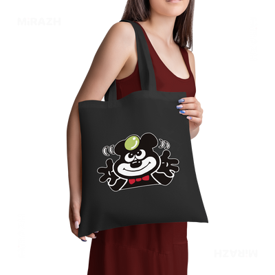AdamsKhersiBlueberry Tote Bags 02 Black
