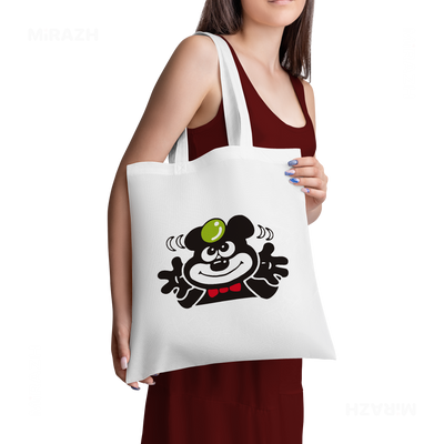 AdamsKhersiBlueberry Tote Bags 02 White