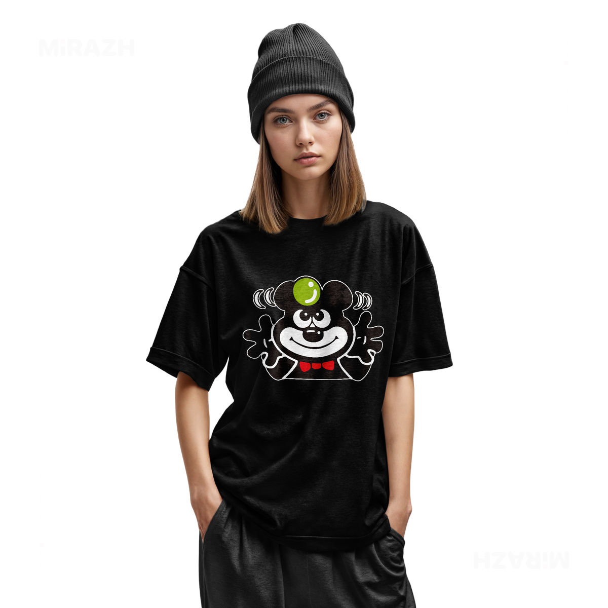 AdamsKhersiBlueberry Youth T Shirt 02 Black