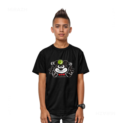 AdamsKhersiBlueberry Youth T Shirt 03 Black