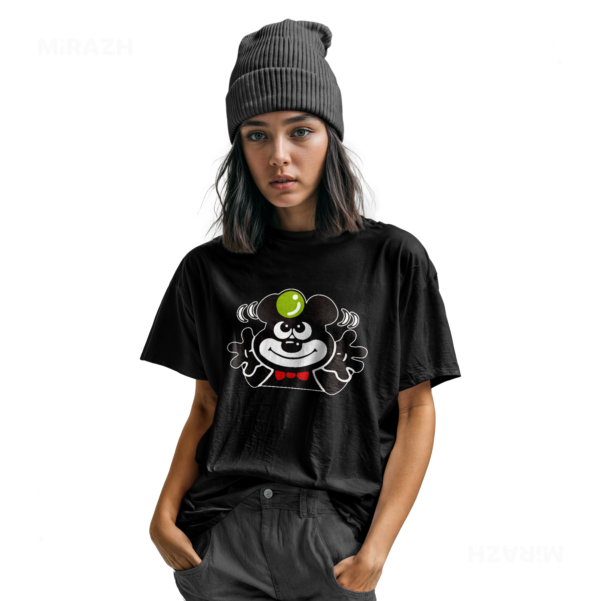 AdamsKhersiBlueberry Youth T Shirt 04 Black