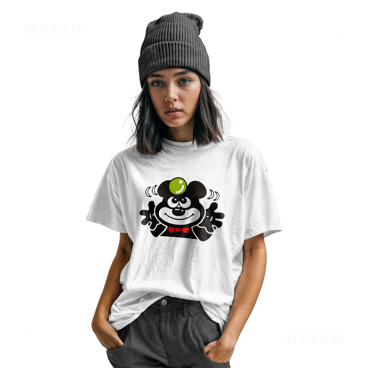 AdamsKhersiBlueberry Youth T Shirt 04 White