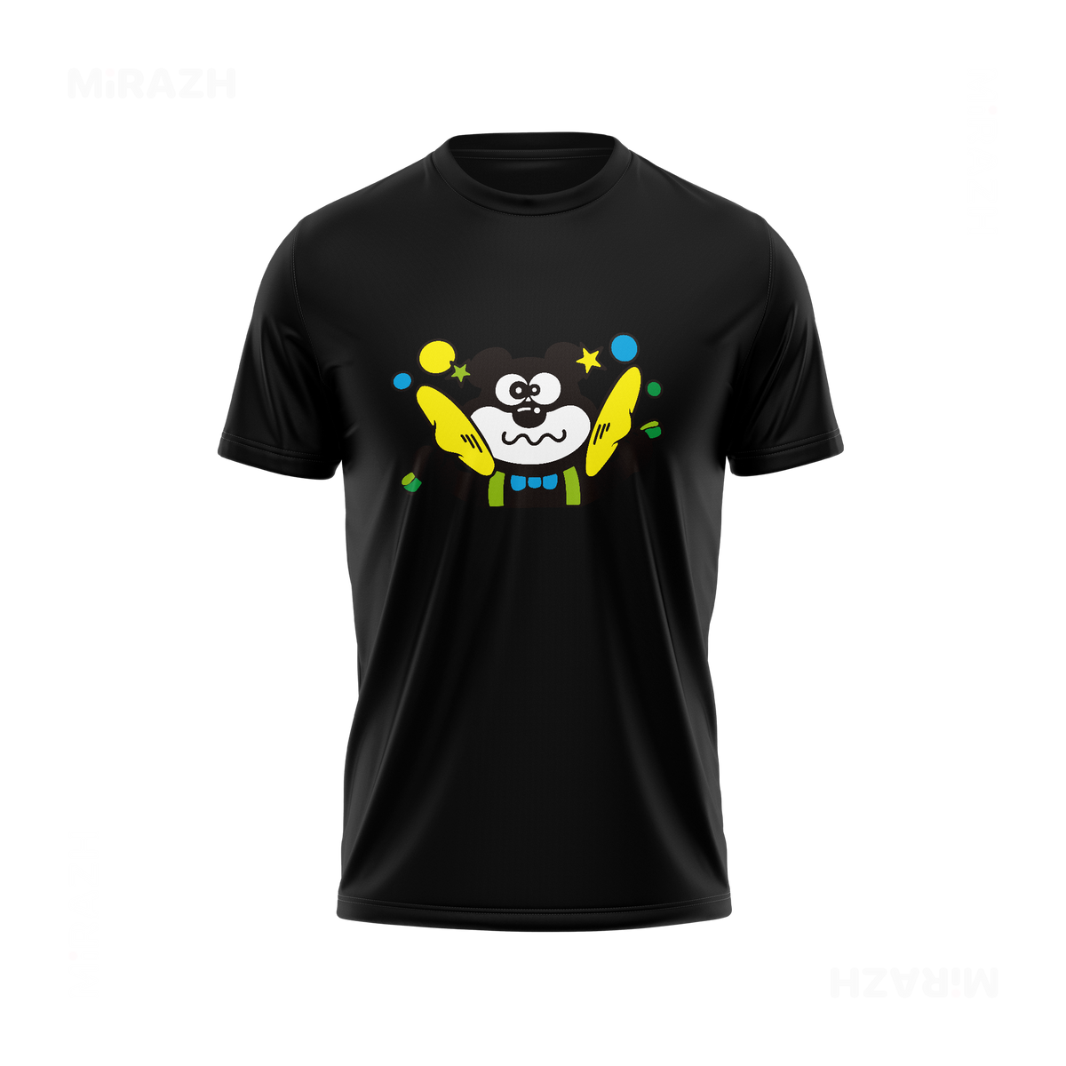 AdamsKhersiStrawberry Adult T Shirt 01 Black