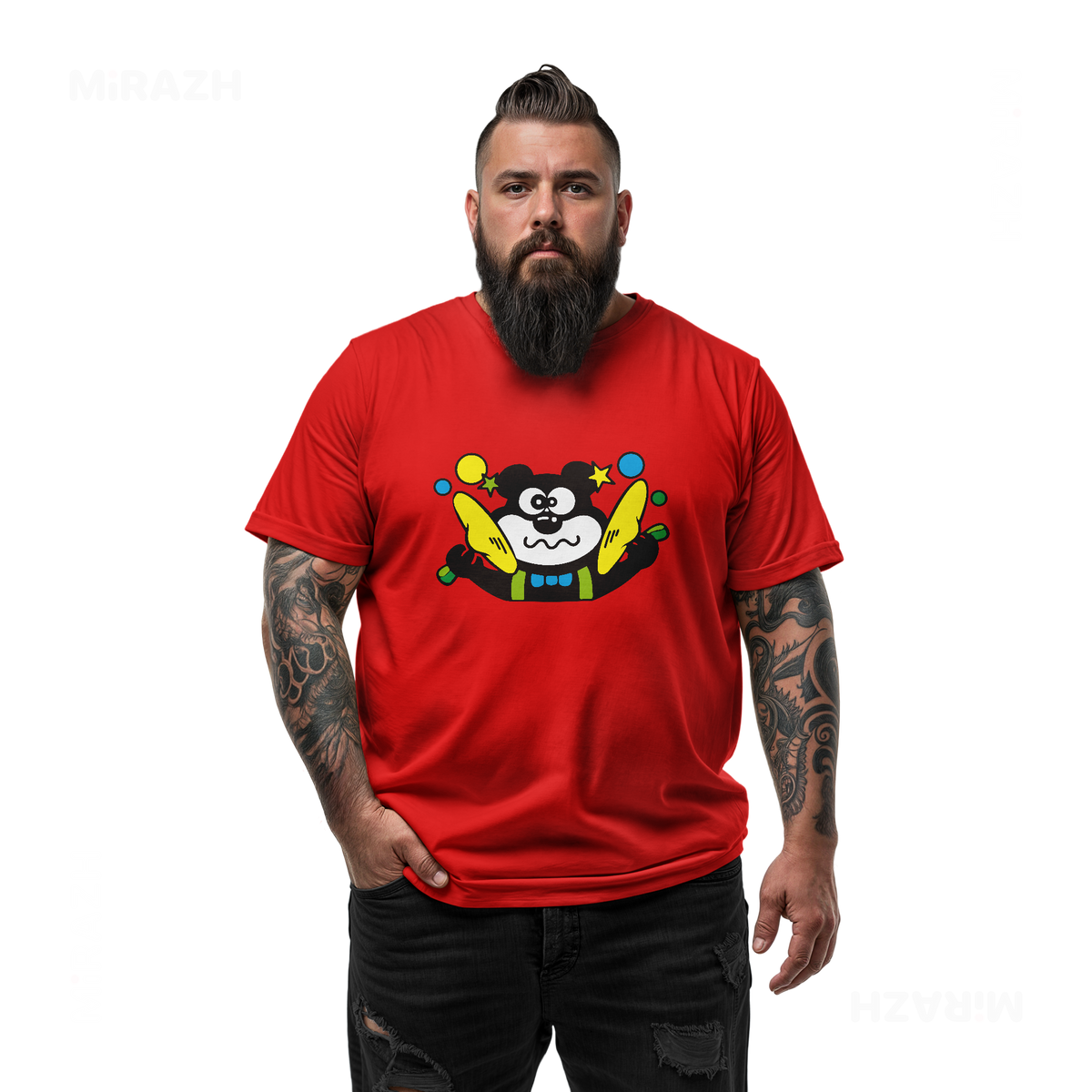 AdamsKhersiStrawberry Adult T Shirt 05 Red