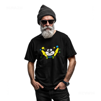 AdamsKhersiStrawberry Adult T Shirt 06 Black