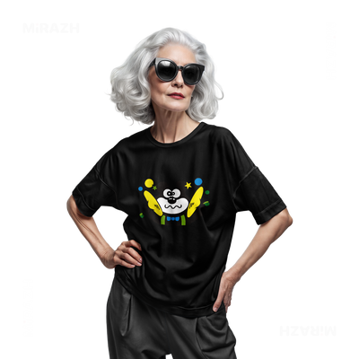 AdamsKhersiStrawberry Adult T Shirt 07 Black