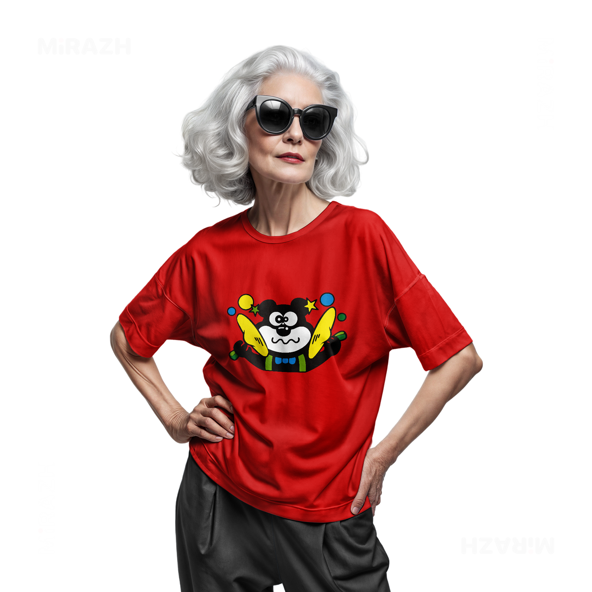 AdamsKhersiStrawberry Adult T Shirt 07 Red