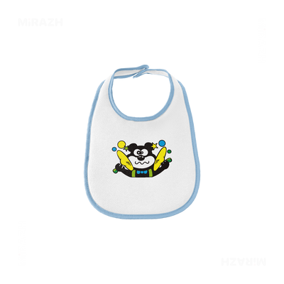 AdamsKhersiStrawberry Baby Bibs 01 White Lightblue