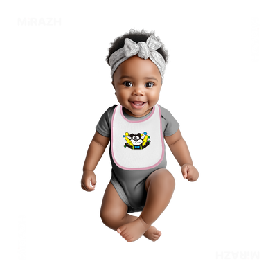AdamsKhersiStrawberry Baby Bibs 04 White Pink