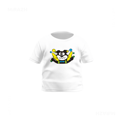 AdamsKhersiStrawberry Baby T Shirt 01 White