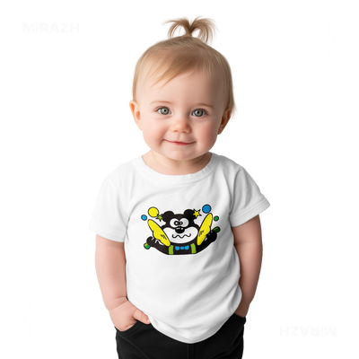 AdamsKhersiStrawberry Baby T Shirt 02 White