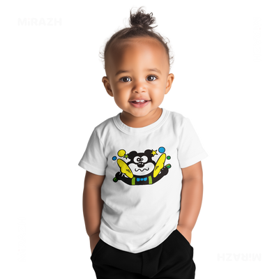 AdamsKhersiStrawberry Baby T Shirt 04 White