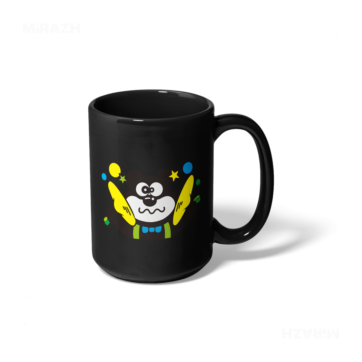AdamsKhersiStrawberry Ceramic Mug 01 Black