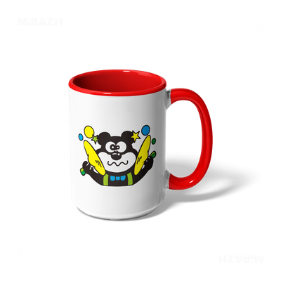AdamsKhersiStrawberry Ceramic Mug 01 White Red