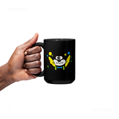 AdamsKhersiStrawberry Ceramic Mug 05 Black